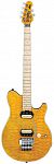 Sterling by MusicMan AX40D/TGO эл.гитара. Axis/HH/Датчики Dimarzio/Флойд/Цвет желтый волн.клен/Чехол